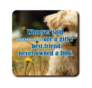DC-0077 - Dog Lovers - Whoever said diamonds are a girl's best...